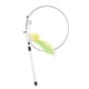 thumbnail image 2 of Juguete con plumas para gatos Yuyangstore interactivo portátil con palo, 2 of 8