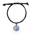 thumbnail image 1 of I Am From Fiji Bracelet Leather Rope Wristband Black Jewelry, 1 of 3