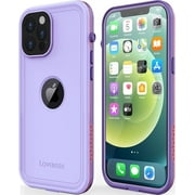 LOVE BEIDI Design for iPhone 12 Pro Max Case Waterproof 6.7'', Shockproof Phone Case for iPhone 12 Pro Max Protective Case with Screen Protector, Dust Proof Cover for iPhone 12 Pro Max (Purple)