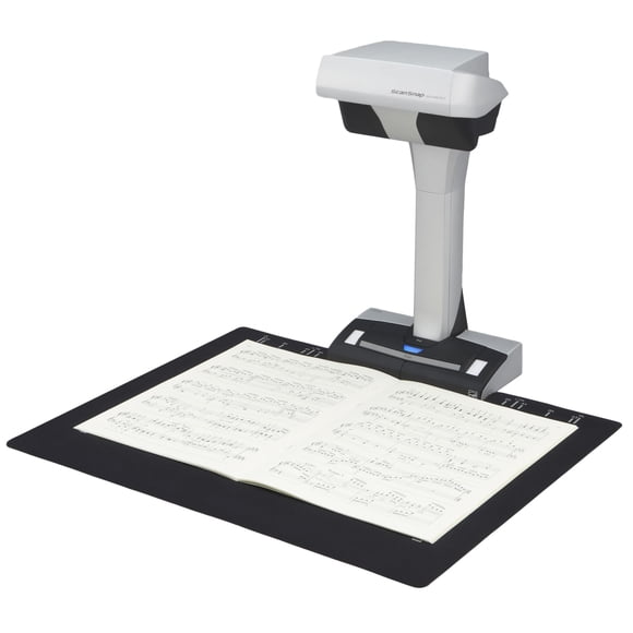 Escáner ScanSnap SV600, libro de sobremesa y documentos, color negro