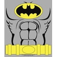 thumbnail image 2 of Boy's Batman Dark Knight Halloween Costume  Graphic Tee Athletic Heather Large, 2 of 5
