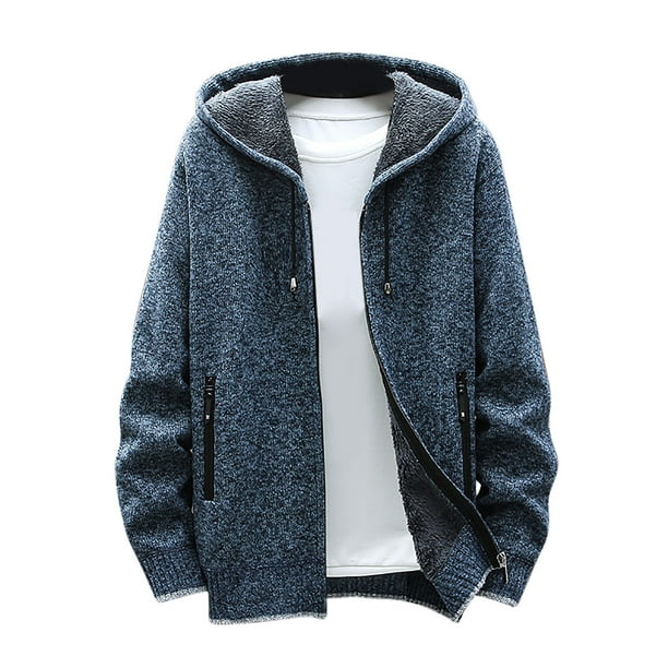 Chaqueta de hombre Chaqueta clásica de punto de color sólido Suéter de punto Chaqueta delgada Fridja po4363