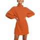 thumbnail image 1 of Gibobby Casual Suéter para Mujer, Suéter de punto delgado de lana de cachemira con cuello alto para mujer, suéter de punto para mujer(Rojo,CH), 1 of 4