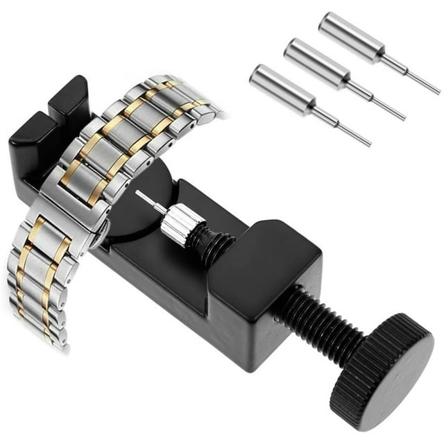 Kit de eliminación de eslabones de reloj, herramienta de eliminación de pasadores, correa de reloj, Kit de herramientas de reparación