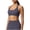 #489 Grayish Purple, variant on Felirenzacia Halter Sports Bra for Women Seamless Padded Push Up Sport Bra Athletic Running Workout Bra Yoga Bra,Slate Blue,S