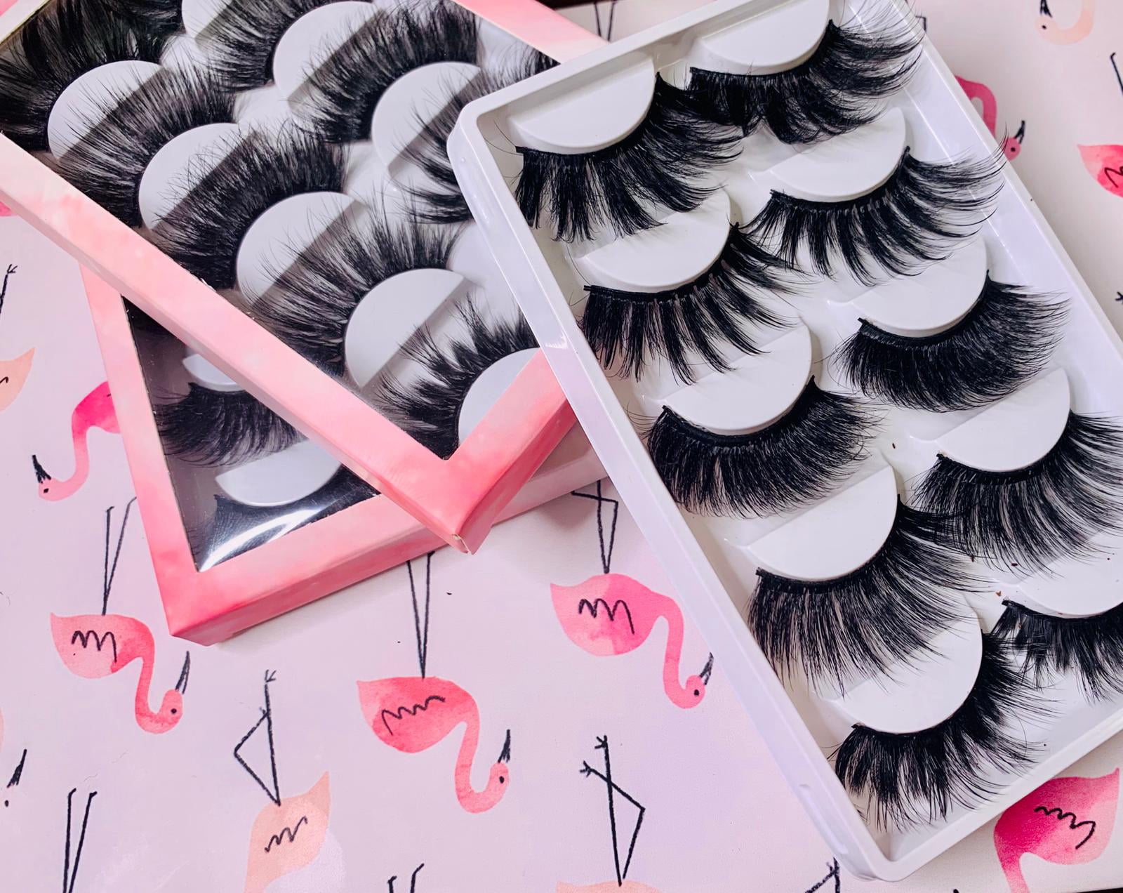 Faux Mink Fur Black Lashes(3d 25mm)
