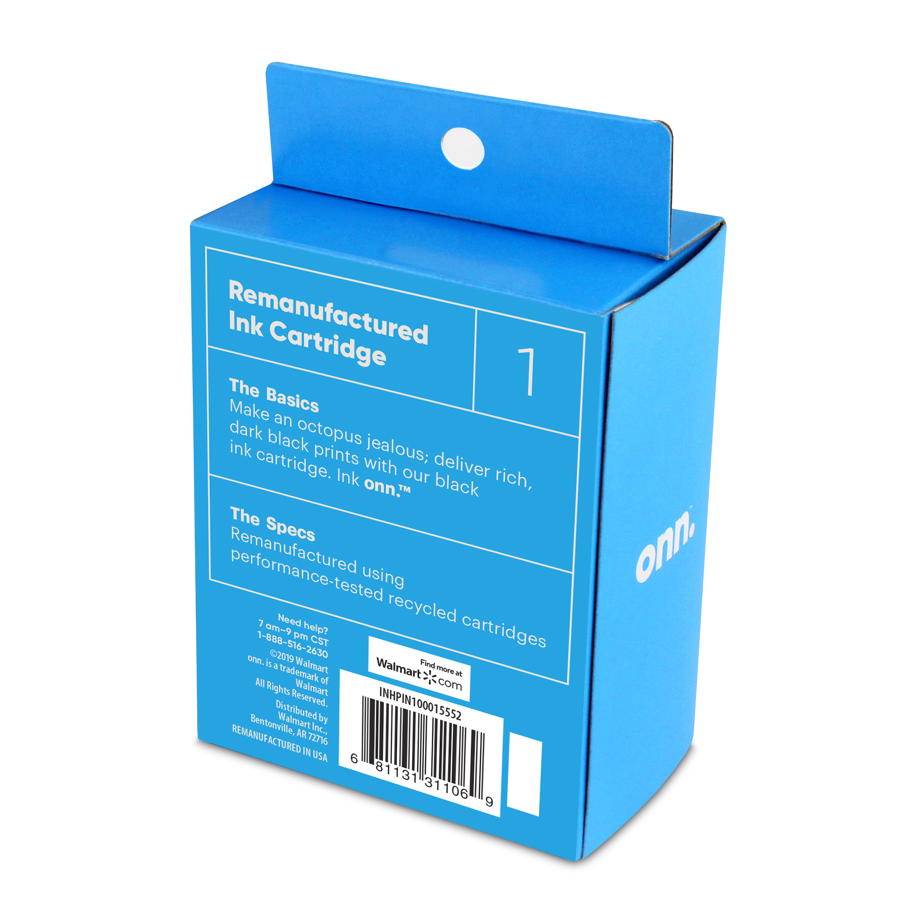 onn. Remanufactured Ink Cartridges, HP 