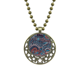 thumbnail image 1 of Abstract Seamless Texture animal de pez Colgante Estrella Collar Luna Cadena Joyas Unbranded M, 1 of 3