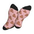 thumbnail image 5 of Vsdgher Heart Capybara Unisex Crew Socks Lightweight Breathable Ventilation Ankle Socks, Mid-calf socks for Daily, 5 of 7