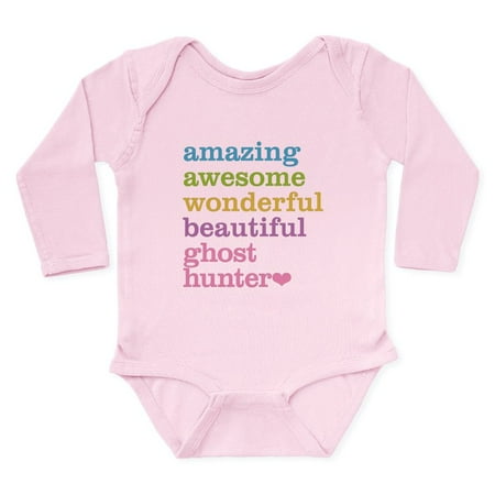 

CafePress - Amazing Ghost Hunter Body Suit - Long Sleeve Infant Bodysuit