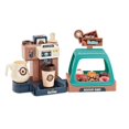 thumbnail image 1 of Coffee Machine Toy Simulation Sound And Light Water Supermarket Players 2 In 1 With Voice Puzzle For Kids Kitchen Toys, 1 of 8