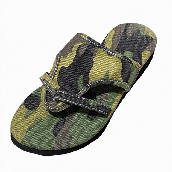HCNTES Women's Flip Flops Comfortable Summer Beach Thong Sandals for Women with Cushion Walking Arch Support Yoga Mat Indoor Outdoor Soles(Green,9)