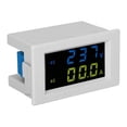 thumbnail image 3 of Amperímetro Digital, Voltímetro De Pantalla Digital, Peque?o Digitale Misuratore Blanco Negro Para Reguladores De Voltaje De Gabinete De Distribución ANGGREK Otras Herramientas & Hardware, 3 of 7