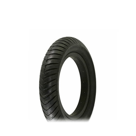 Bike Tire 12 1/2 x 3.00 Black/Black Side Wall IA-2065.