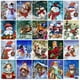 thumbnail image 2 of Pintura de diamantes 5D DIY, mosaico de diamantes redondos completos de Papá Noel, bordado de animales, punto de cruz, arte de diamantes de imitación, regalo de decoración del hogar de Navidad, 2 of 4