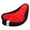 Red, variant on Bicycle Seat Cushion Cover, Padded Bike Saddle Pad for Comfort, Protective Cycle Seat Accessory, Universal Fit for Bikes, Orange