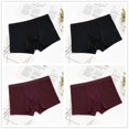 thumbnail image 1 of 4 unids/lote de calzoncillos para hombre, calzoncillos bóxer para hombre, calzoncillos cortos para hombre, bolsa Sexy para hombre, bañadores clásicos de verano 4xl 5xl 6xl 7xl 8xl Tan Jianjun unisex, 1 of 2