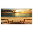thumbnail image 2 of Marche d'Escalier vers la Plage de Sable - Impression sur Toile de Pont, 2 of 3