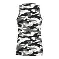 thumbnail image 4 of DODADAWANJ Workout Camo Tank Tops for Men Sleeveless Beach Summer Casual Shirt Tops Big and Tall Crewneck Tees Plus Size Camouflage Print Tanks Slim Fit Gym Muscle Shirts, 4 of 4