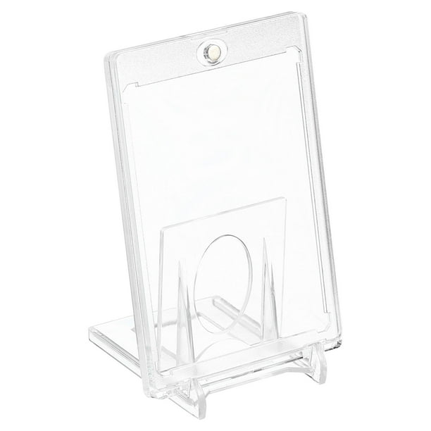 Uxcell Card Holder with Stand 35PT Clear Trading Card