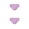 thumbnail image 3 of Minnieouse Calzoncillos de algodón Ropa interior elástica Mujer Cómodas bragas desechables Boyshort Suministros Posparto Embarazada Púrpura Púrpura 2piezas, 3 of 6