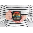 thumbnail image 2 of I May Be Crazy but I Make Pretty Babies, Wife or Mom, Black 11oz Ceramic Mug, 2 of 5