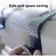 thumbnail image 2 of Car Seat Headrest Hooks, 4Pack S Type Bling Rhinestone Car Back Seat Holder, Universal Car Vehicle Hangers Organizer Accessories (Mix Color), 2 of 5
