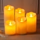 thumbnail image 2 of Decoración navideña velas sin llama LED lámpara LED luz de velas para decoración de fiestas, 2 of 9
