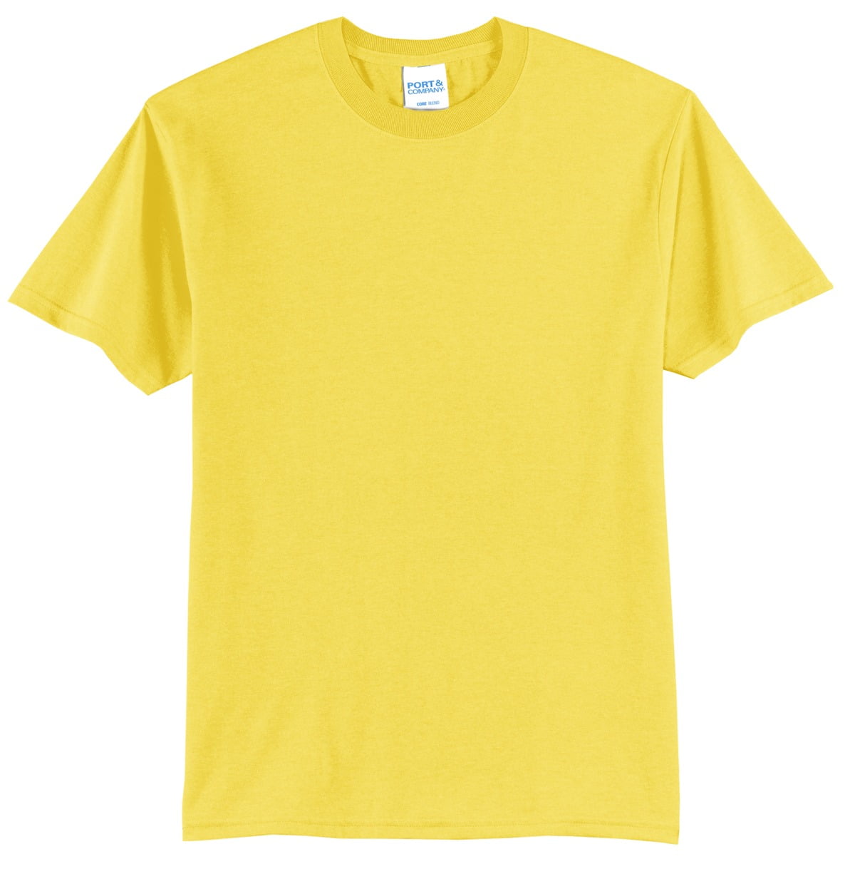 ★OAMC★ Celsian Short Sleeve T-Shirt Light Yellow 23E28OAJ0 Port & Co Adult Male Men Heather Short Sleeves T-Shirt