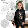 thumbnail image 6 of Xoenoiee Dachshund Print Long Hoodies for Girls Long Sleeve Athletic Pullover Casual Sweatshirts Dress with Pocket Loose Athletic Tops for Youth Kids Teens, 9-10 Years, 6 of 7