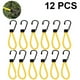 thumbnail image 1 of 12/20 piezas de goma elástica con ganchos Tensor de lona de 15 cm con lazo de gancho en espiral para lonas, pancartas de PVC, carteles, pabellones, camas elásticas, toldos y láminas Adepaton 221099-3, 1 of 9