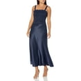 thumbnail image 3 of Alex Evenings Womens Plus Size Long A-Line Mock Dress with Jacket 14 Midnight, 3 of 6