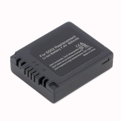 dialect voering Kast Battpit: Digital Camera Battery Replacement for Panasonic Lumix DMC-FZ3  (750 mAh) CGA-S002 7.4 Volt Li-ion Digital Camera Battery - Walmart.com