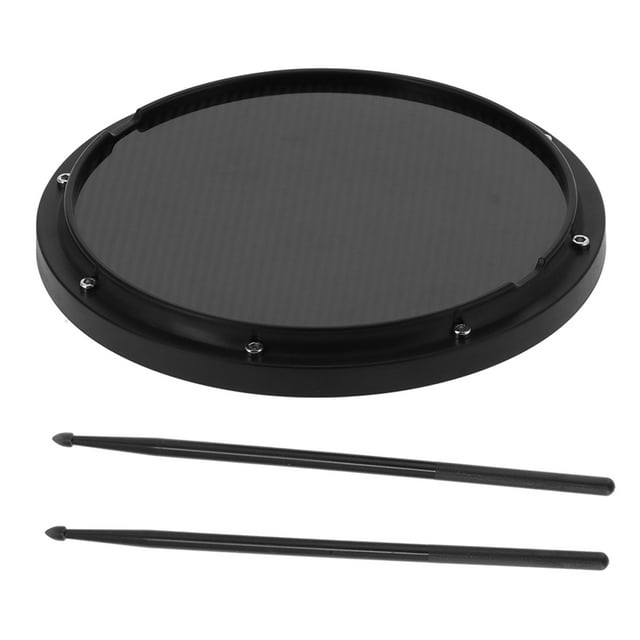 Almohadilla de atrenamiento de Tambor, Almohadilla de Tambor de Percusión de Tambor de Fibra de Fibra de Carbono Para Al Aire Libre para la Familia