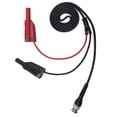 thumbnail image 1 of P1010 BNC Q9 to Dual 4mm Stackable Electroplated Banana Strip 120CM Probe Cable, 1 of 7