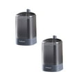 thumbnail image 1 of Oleegame 2PC Stainless Steel Cutlery Set Automatic Pop-up Toothpick Box Holder Container Portable Toothpick Dispenser Gray, 1 of 2