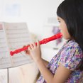 thumbnail image 1 of HOOWIFFY 2 Sets Red Clarinet for Wind Instruments with 8-Hole Design 32.5x1.2in, 1 of 7