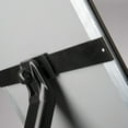thumbnail image 2 of M&T Displays Curved Menu Board, 18x22 inch Black Pedestal Sign Holder Floor Standing Aluminum Front Loading Easy Open Poster Message Advertisement Holder for Restaurant Cafe Hotel (100-Pack), 2 of 7