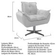 thumbnail image 5 of Sillón Odette B base de metal - Blanco WEIK Odette, 5 of 5