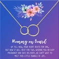 thumbnail image 2 of Mommy to Be Christma Jewelry Gift for Women, Jewelry for Sister, Christmas Gift for Mom Mother's Day Gift, Gift for Her, Necklace and Card Gift for Mom, Holiday Pendant Necklace, 2 of 3