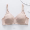 thumbnail image 2 of Vetsdori Lace Everyday Bras for Women Large Bust Bras Soft Bralette Wireless,No Padding Womens Bras, 2 of 9