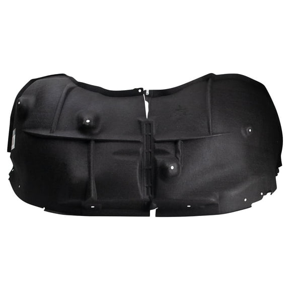 TRQ Front Right Inner Fender Liner Black Passenger Side Fits Select 2020-2023 GMC Sierra 2500 HD Sierra 3500 HD GM1249314