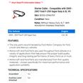 thumbnail image 2 of Starter Cable - Compatible with 2005 - 2007 Ford F-250 Super Duty 6.0L V8 2006, 2 of 2