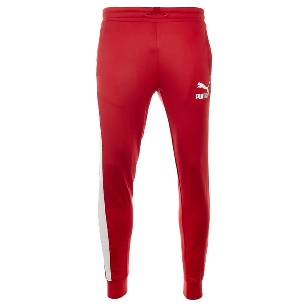 Ærlighed gøre det muligt for Gulerod Puma Archive T7 Track Pants - Ribbon Red - Mens - XL - Walmart.com