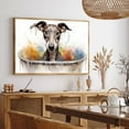 thumbnail image 3 of Greyhound Cute Dog Cat in Bathtube Pictures Painting Prints, Funny Colorfull Animals Bathroom Wall Decor Pet Artworks Pet Gift Ready To Hang, Canvas Wall Art, 3 of 5