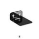 thumbnail image 3 of Advancent Soporte para enrutador montado en la pared, reproductor de DVD, soporte para TV Box, hogar, oficina, dormitorio, Hotel, sala de estar, Almacenamiento y organización del hogar Negro S Advancent HA068352-02, 3 of 6