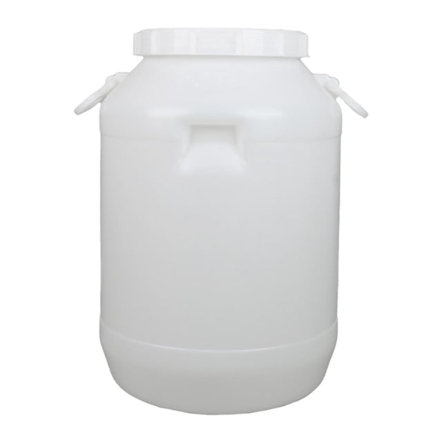 Barril de agua, contenedor de almacenamiento de alimentos, ligero, hermético, portátil, multiusos 30 litros