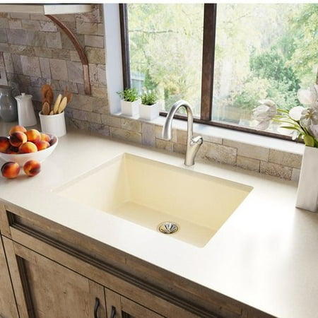 Elkay Elxru13322 Quartz Luxe 33 Single Basin Kitchen Sink For Undermount Installation