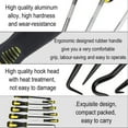 thumbnail image 3 of 9Pcs Scraper Pick Hook Kit Gasket Scraping Hose Removal Tool Set, 3 of 9