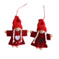 thumbnail image 4 of 3x Adorno Colgante de Muñecas de de de Navidad, Colgantes Colgantes de de Navidad, Adorno de Navidad 2023, para Ventanas de 3 piezas, 4 of 8